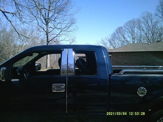 RedRock Fuel Door Cover; Chrome (09-14 F-150 Styleside)