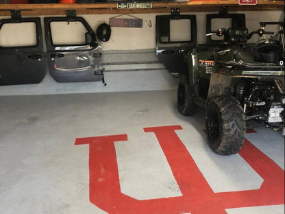 RedRock Door Hanger Brackets (97-25 Jeep Wrangler TJ, JK & JL)