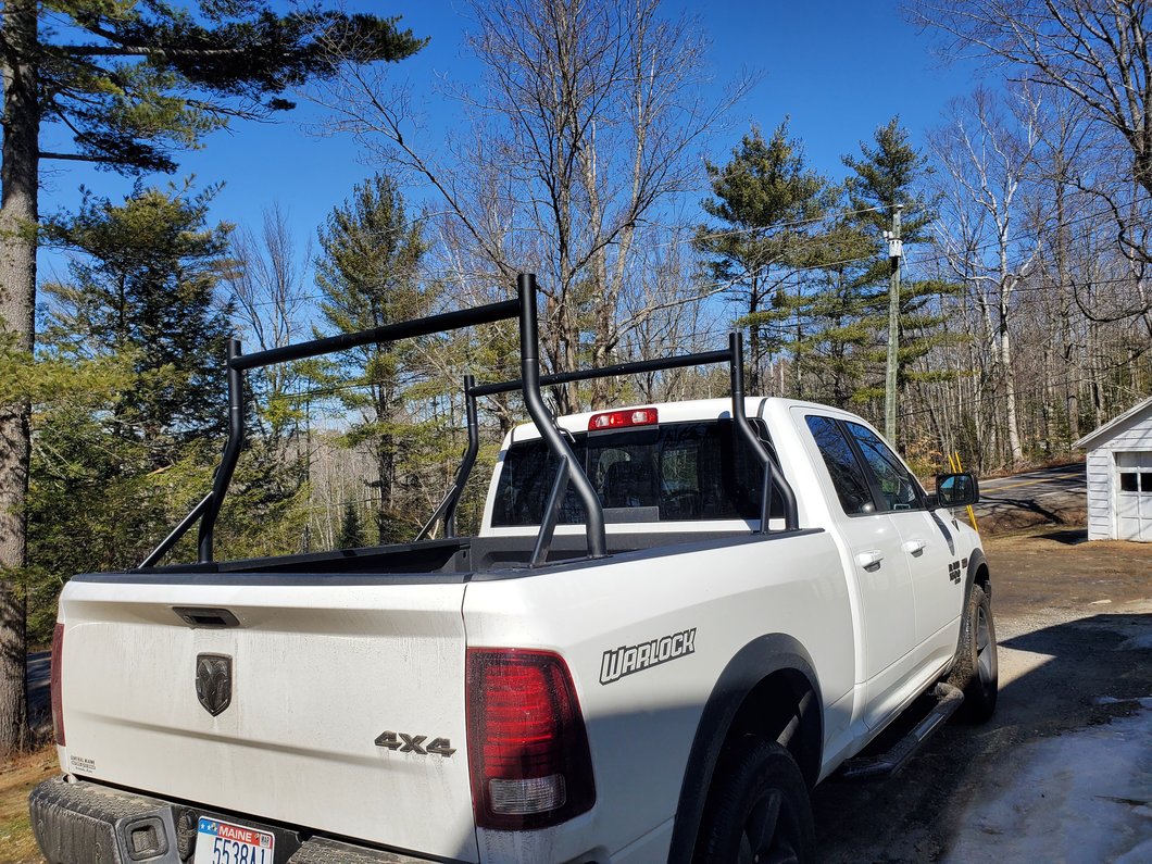 RedRock Utility Ladder Rack; Black (Universal; Some Adaptation May Be Required)