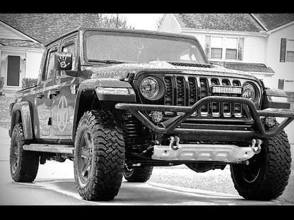 RedRock Rock Crawler Front Grille Guard; Textured Black (20-25 Jeep Gladiator JT)
