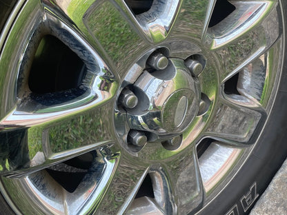 RedRock Valve Stem Caps with Lightning Logo (97-25 F-150)