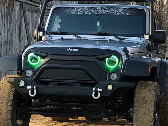 RedRock Open Wide Grille (07-18 Jeep Wrangler JK)