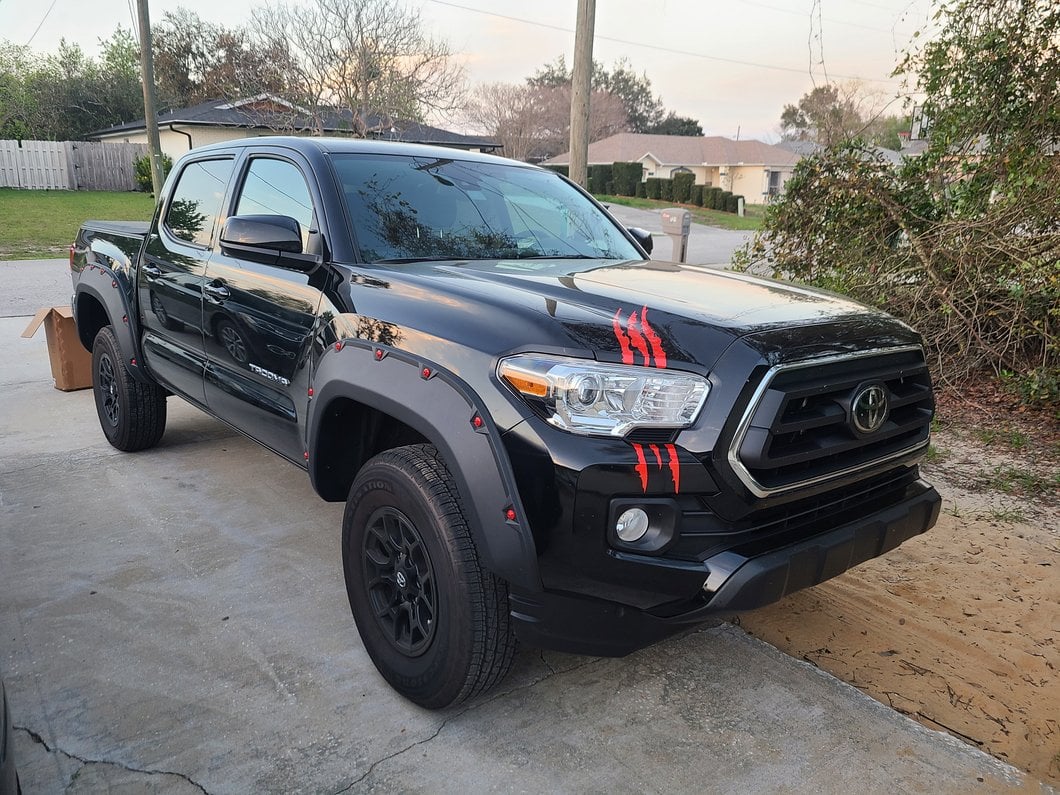 RedRock Premium Molded Fender Flares (16-23 Tacoma)