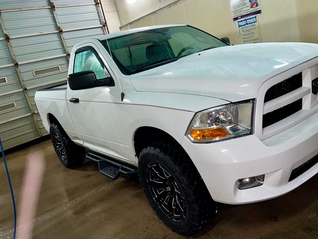 RedRock HD Drop Side Step Bars (09-18 RAM 1500 Regular Cab)