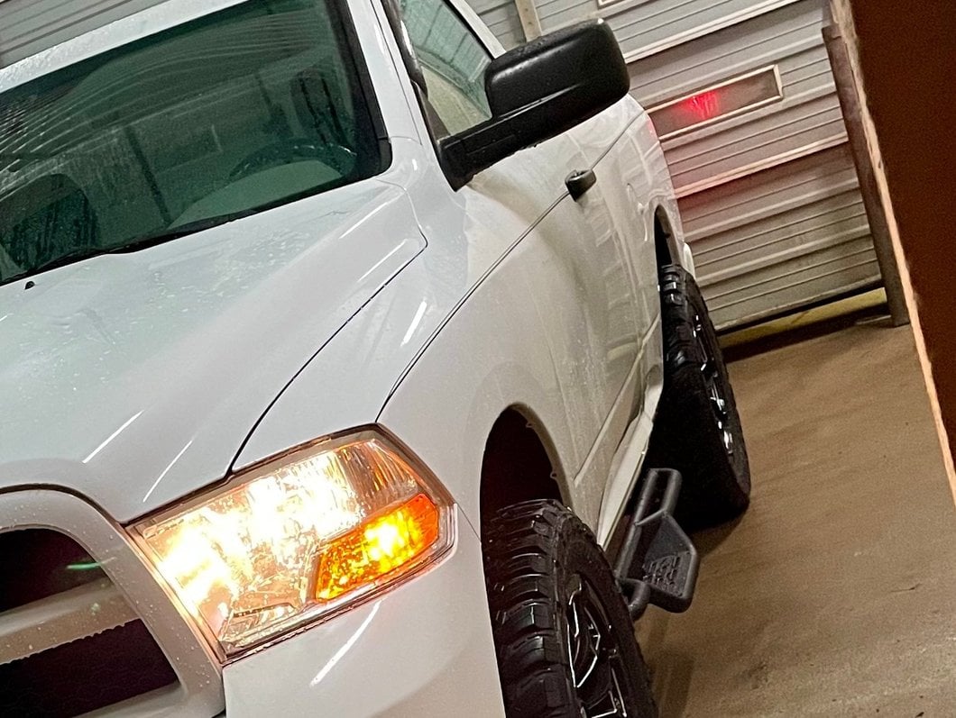 RedRock HD Drop Side Step Bars (09-18 RAM 1500 Regular Cab)
