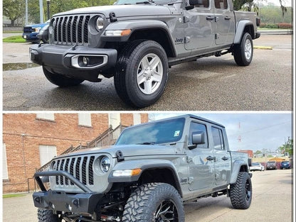 RedRock Attack Stubby Winch Front Bumper (20-25 Jeep Gladiator JT)