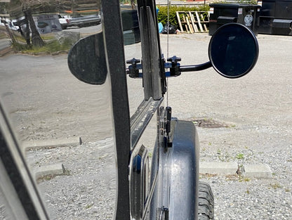 RedRock Mirror Relocation Brackets (97-06 Jeep Wrangler TJ)