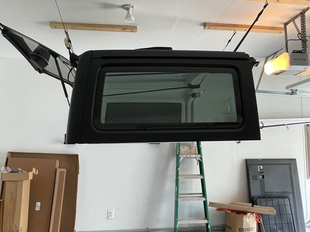 RedRock Manual Hard Top Hoist (18-25 Jeep Wrangler JL 2-Door)