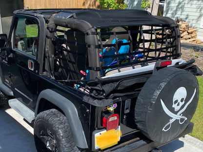 RedRock Complete Netting Kit (92-06 Jeep Wrangler YJ & TJ)