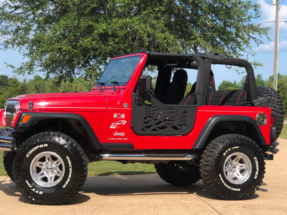 RedRock Old Glory Doors with Mirrors (97-06 Jeep Wrangler TJ)