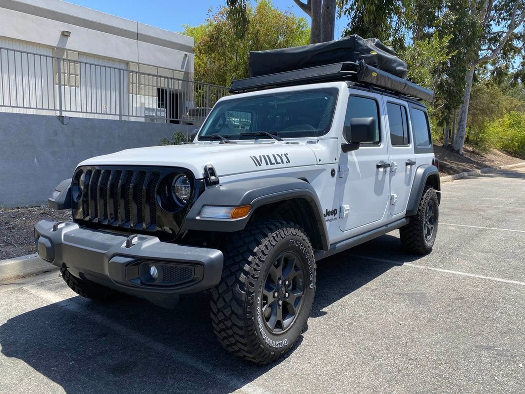 RedRock Full Length Roof Rack (18-25 Jeep Wrangler JL 4-Door)