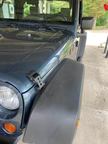 RedRock Billet Hood Catch Kit (07-18 Jeep Wrangler JK)