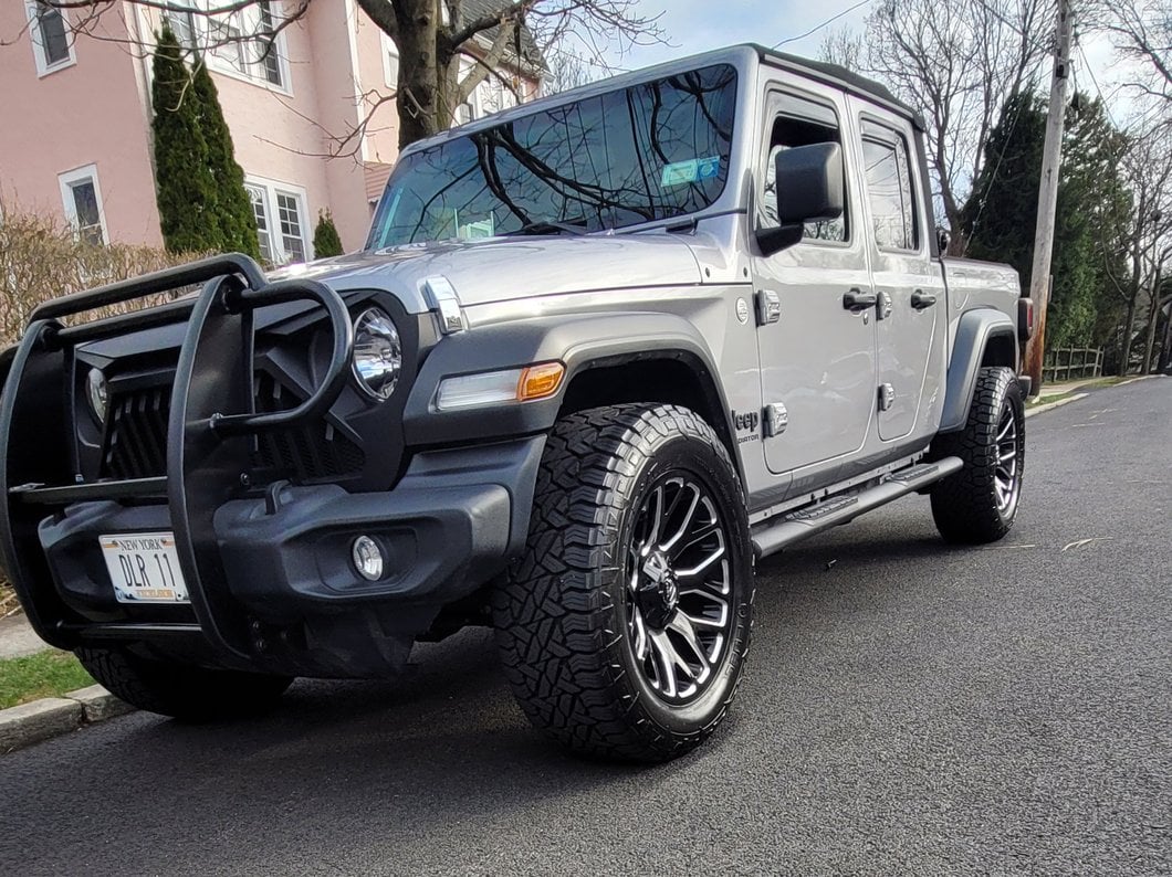 RedRock Grille Guard; Gloss Black (20-25 Jeep Gladiator JT)