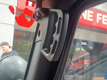 RedRock Aluminum Grab Handles; Pair (07-18 Jeep Wrangler JK)