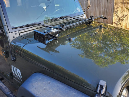 RedRock Hi-Lift Jack Hood Mount Bracket (07-18 Jeep Wrangler JK)