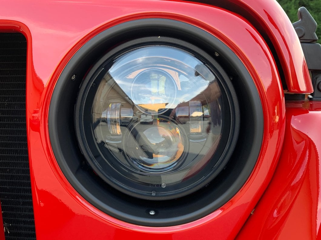 RedRock Headlight Mounting Rings (97-06 Jeep Wrangler TJ)