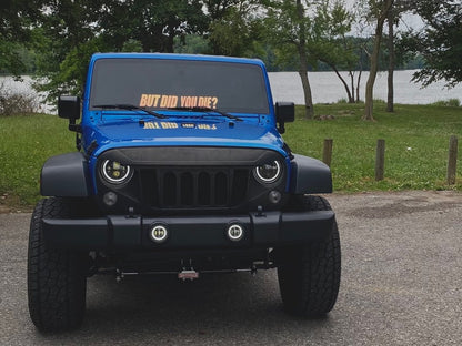 RedRock Beast Grille; Matte Black (07-18 Jeep Wrangler JK)