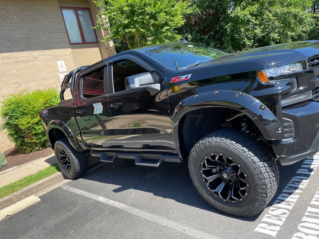 RedRock Pocket Style Fender Flares (19-21 Silverado 1500)