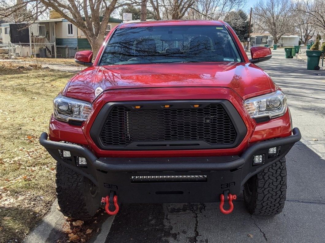 RedRock Baja Upper Replacement Grille with LED Lighting (16-18 Tacoma)