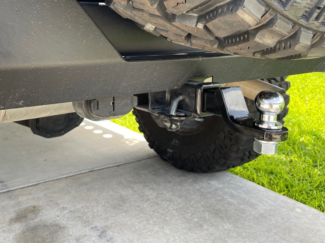 RedRock 2-Inch Receiver Hitch Ball Mount with 2-Inch Ball; 2-Inch Drop (Universal; Some Adaptation May Be Required)