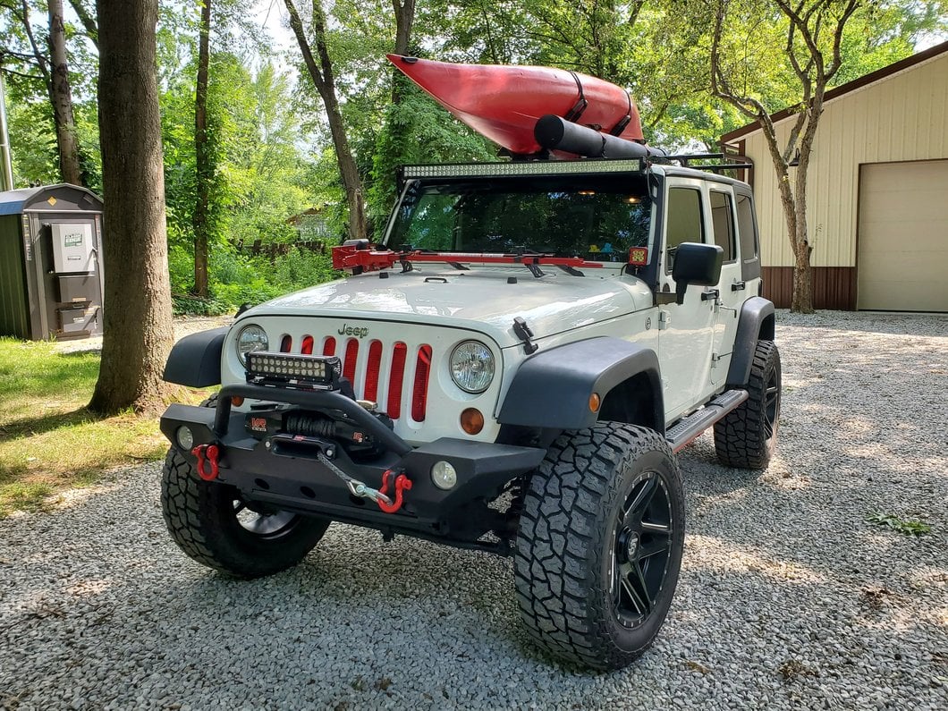 RedRock Hi-Lift Jack Hood Mount Bracket (07-18 Jeep Wrangler JK)