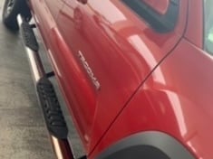 RedRock 5-Inch Oval Bent End Side Step Bars; Stainless Steel (05-23 Tacoma Double Cab)