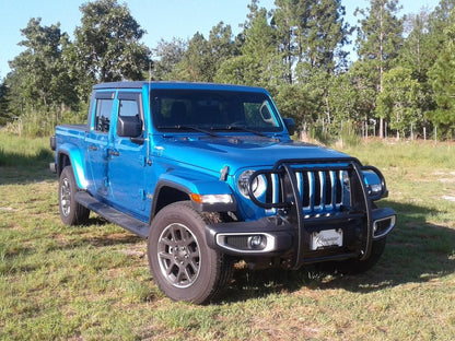 RedRock Grille Guard; Gloss Black (20-25 Jeep Gladiator JT)