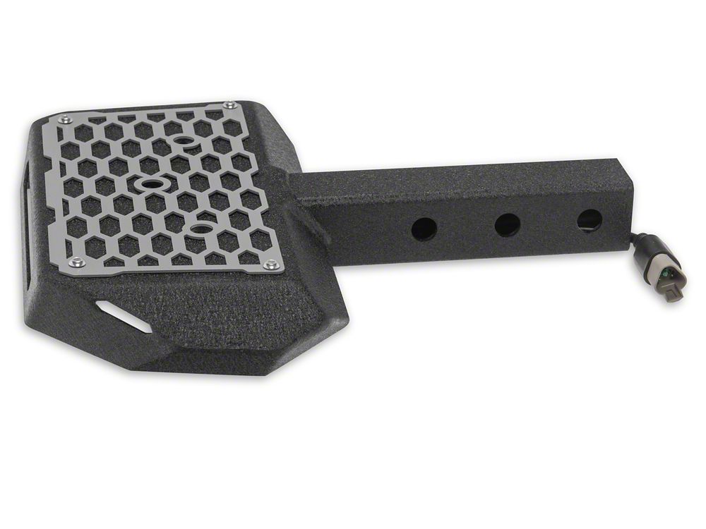 RedRock 2-Inch Receiver Hitch Step with LED Lighting (Universal; Some Adaptation May Be Required)