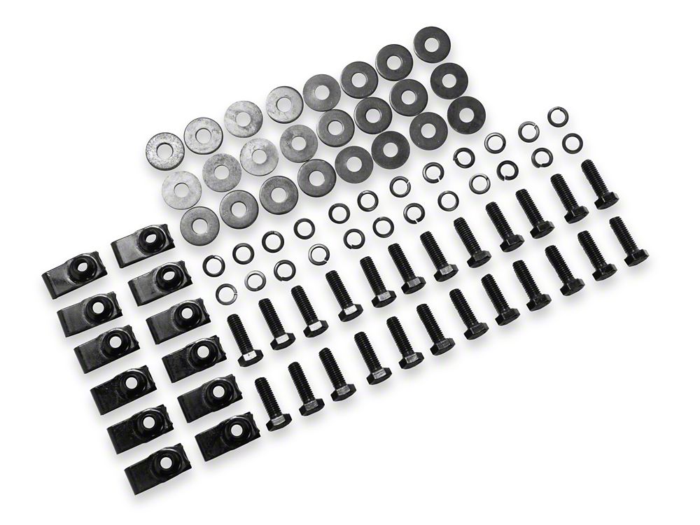 RedRock Replacement Side Step Bar Hardware Kit for CY1005 Only (15-22 Colorado Extended Cab)