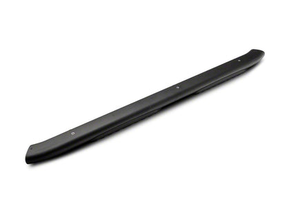 RedRock 5-Inch Oval Bent End Side Step Bars; Black (21-25 Bronco 4-Door)