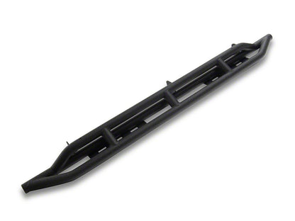 RedRock Side Armor with Step Pads; Textured Black (21-25 Bronco 4-Door)