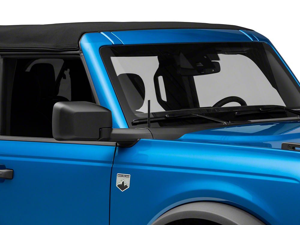 RedRock Short Billet Black Antenna; 5-Inch (Universal; Some Adaptation May Be Required)