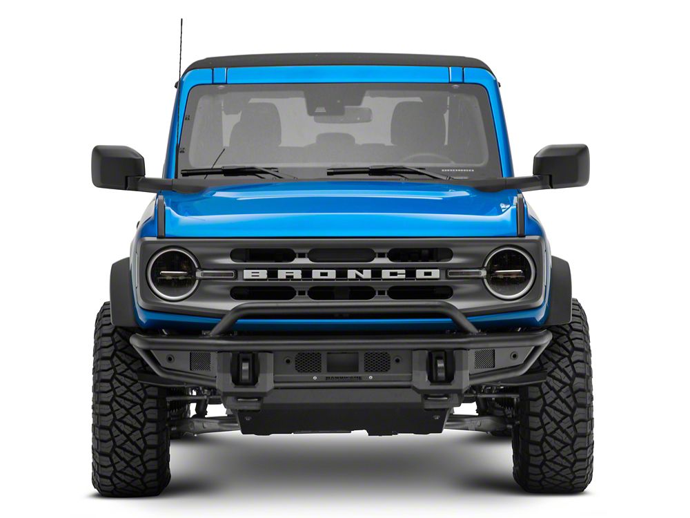 RedRock HD Tubular Front Bumper with Skid Plate (21-25 Bronco, Excluding Raptor)