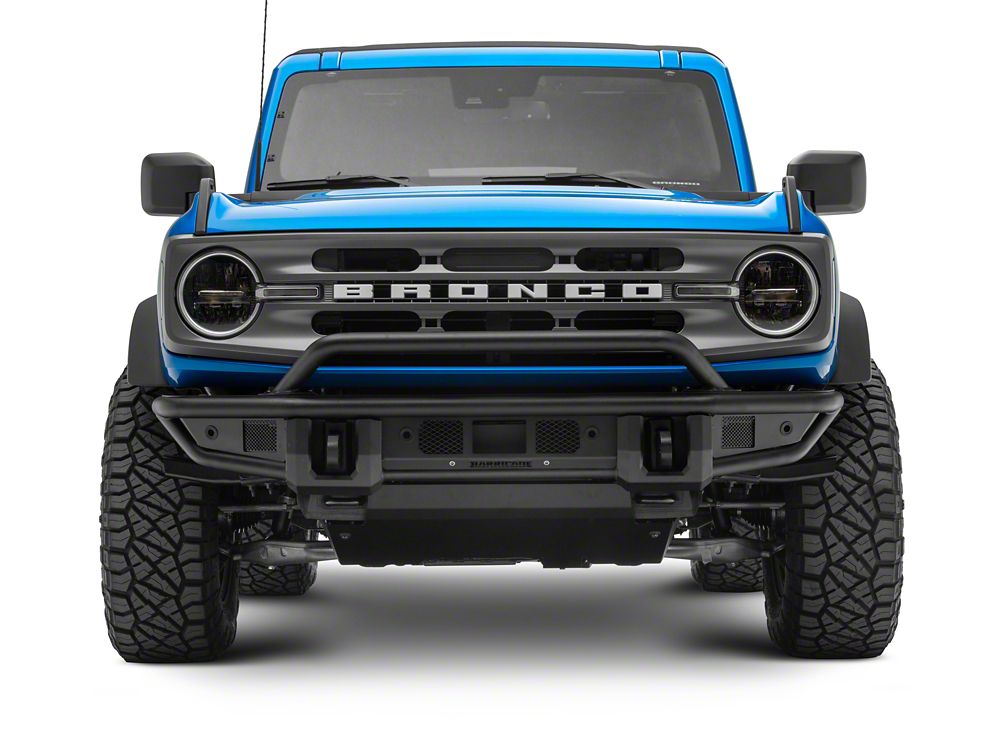 RedRock HD Tubular Front Bumper with Skid Plate (21-25 Bronco, Excluding Raptor)