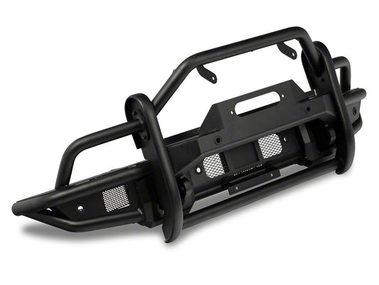 RedRock HD Tubular Front Winch Mount Bumper and Grille Guard (21-25 Bronco, Excluding Raptor)