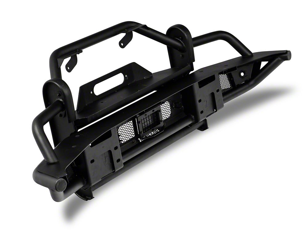 RedRock HD Tubular Front Winch Mount Bumper and Grille Guard (21-25 Bronco, Excluding Raptor)