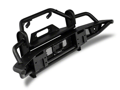 RedRock HD Tubular Front Winch Mount Bumper and Grille Guard (21-25 Bronco, Excluding Raptor)