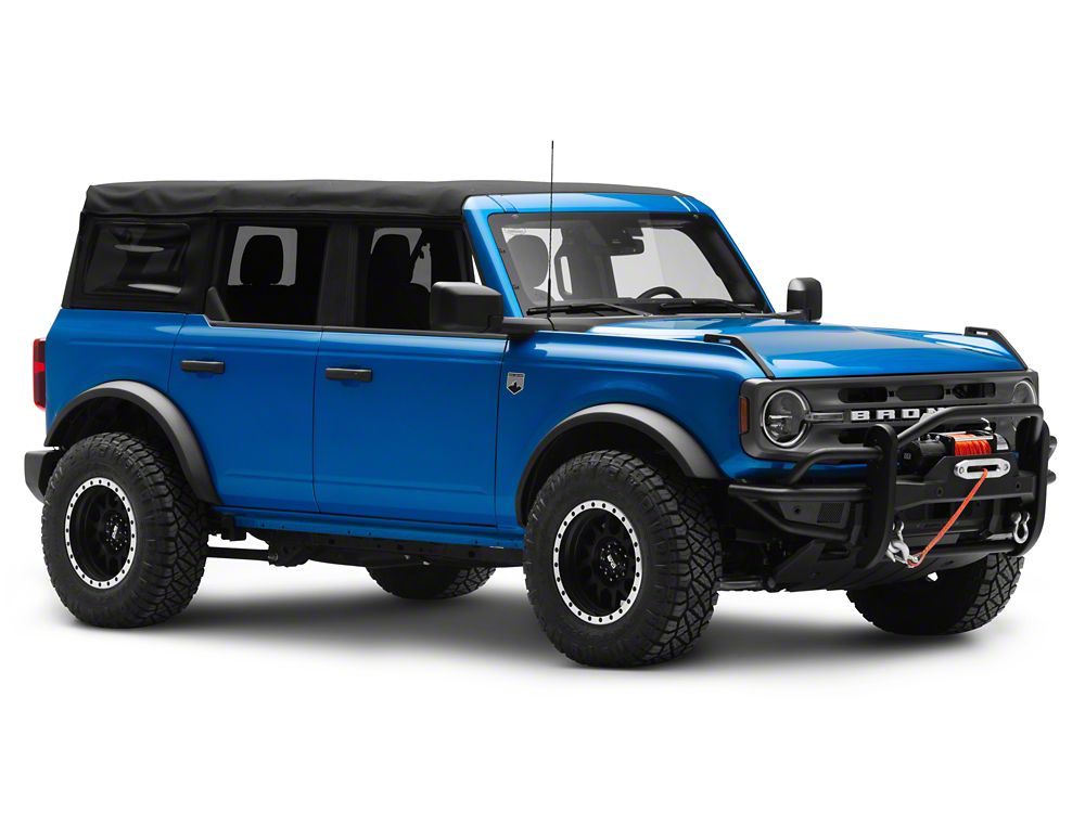 RedRock HD Tubular Front Winch Mount Bumper and Grille Guard (21-25 Bronco, Excluding Raptor)