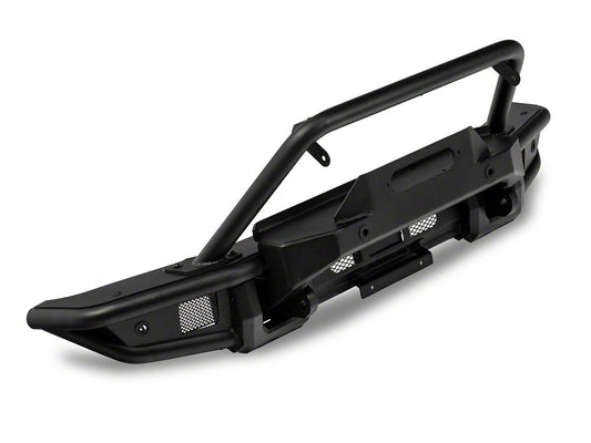 RedRock HD Tubular Front Winch Mount Bumper and Skid Plate (21-25 Bronco, Excluding Raptor)