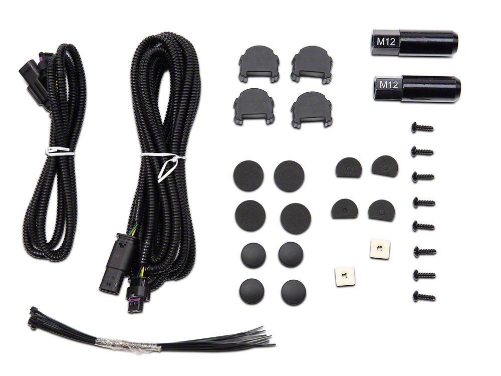 RedRock HD Tubular Front Winch Mount Bumper and Skid Plate (21-25 Bronco, Excluding Raptor)