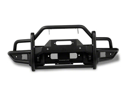 RedRock HD Tubular Front Winch Mount Bumper with Grille Guard and Skid Plate (21-25 Bronco, Excluding Raptor)