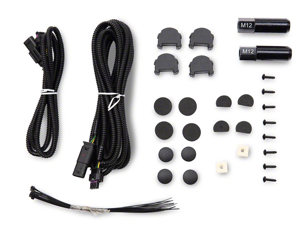 RedRock HD Tubular Front Winch Mount Bumper with Grille Guard and Skid Plate (21-25 Bronco, Excluding Raptor)