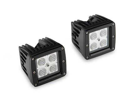 RedRock HD Tubular Front Winch Mount Bumper with LED Fog Lights and Skid Plate (21-25 Bronco, Excluding Raptor)