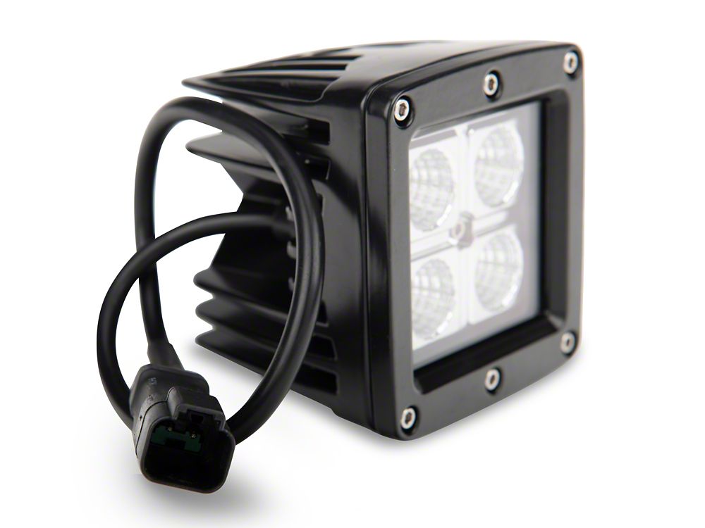 RedRock HD Tubular Front Winch Mount Bumper with LED Fog Lights and Skid Plate (21-25 Bronco, Excluding Raptor)