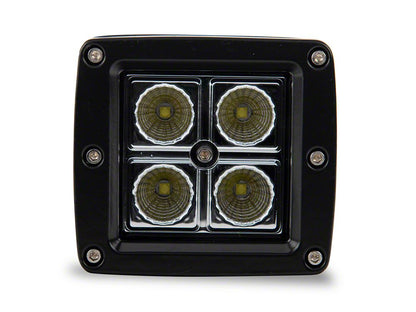 RedRock HD Tubular Front Winch Mount Bumper with LED Fog Lights and Skid Plate (21-25 Bronco, Excluding Raptor)