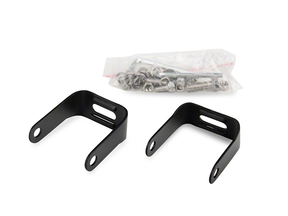 RedRock HD Tubular Front Winch Mount Bumper with LED Fog Lights and Skid Plate (21-25 Bronco, Excluding Raptor)