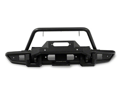 RedRock HD Tubular Front Winch Mount Bumper with LED Fog Lights and Skid Plate (21-25 Bronco, Excluding Raptor)