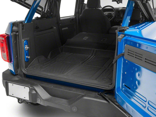 RedRock All-Weather Cargo Liner; Black (21-25 Bronco 4-Door)