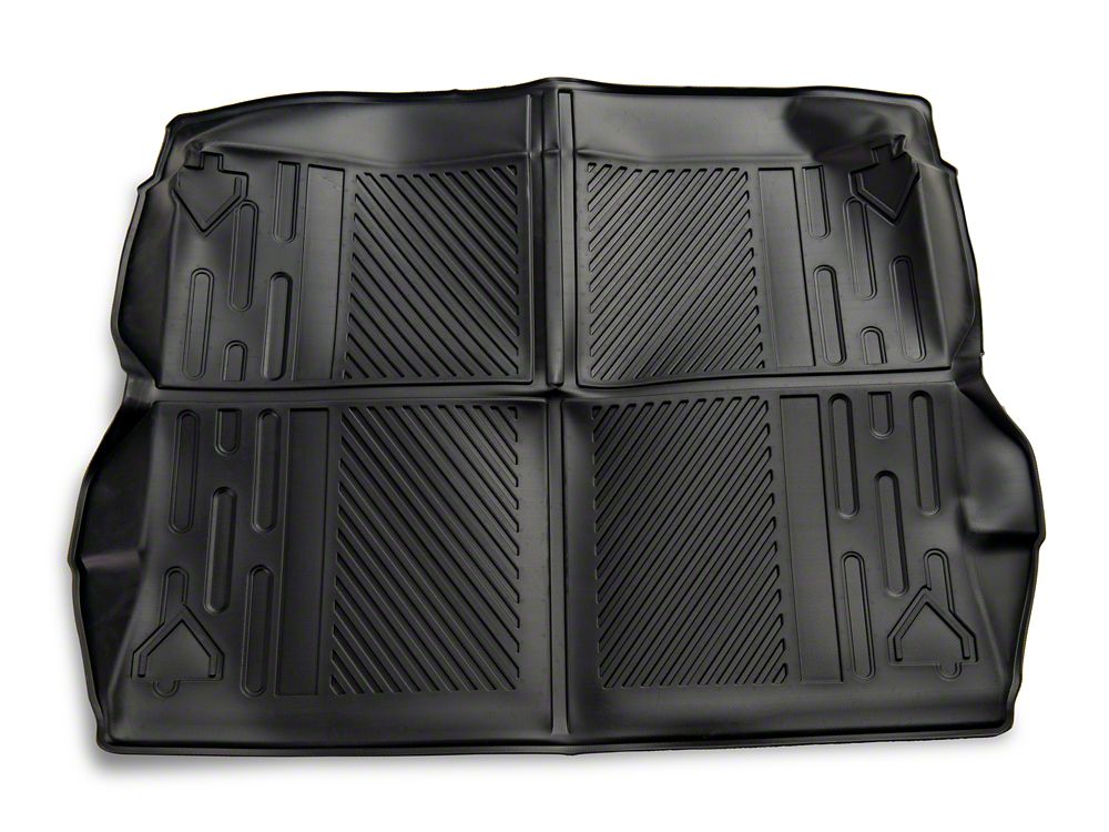 RedRock All-Weather Cargo Liner; Black (21-25 Bronco 4-Door)