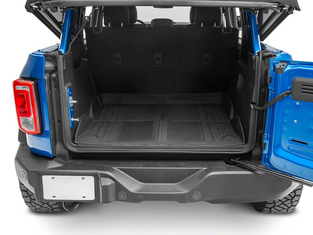 RedRock All-Weather Cargo Liner; Black (21-25 Bronco 4-Door)